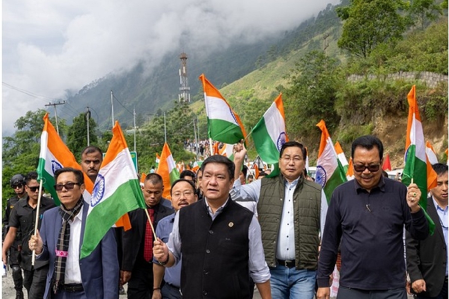 Arunachal BJP organises 'Tiranga Yatra' supporting armed forces, hails Op Sindoor