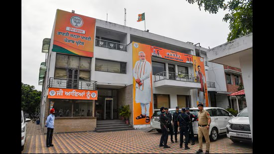 Two main perpetrators of blast outside BJP office in Chandigarh arrested: Punjab DGP