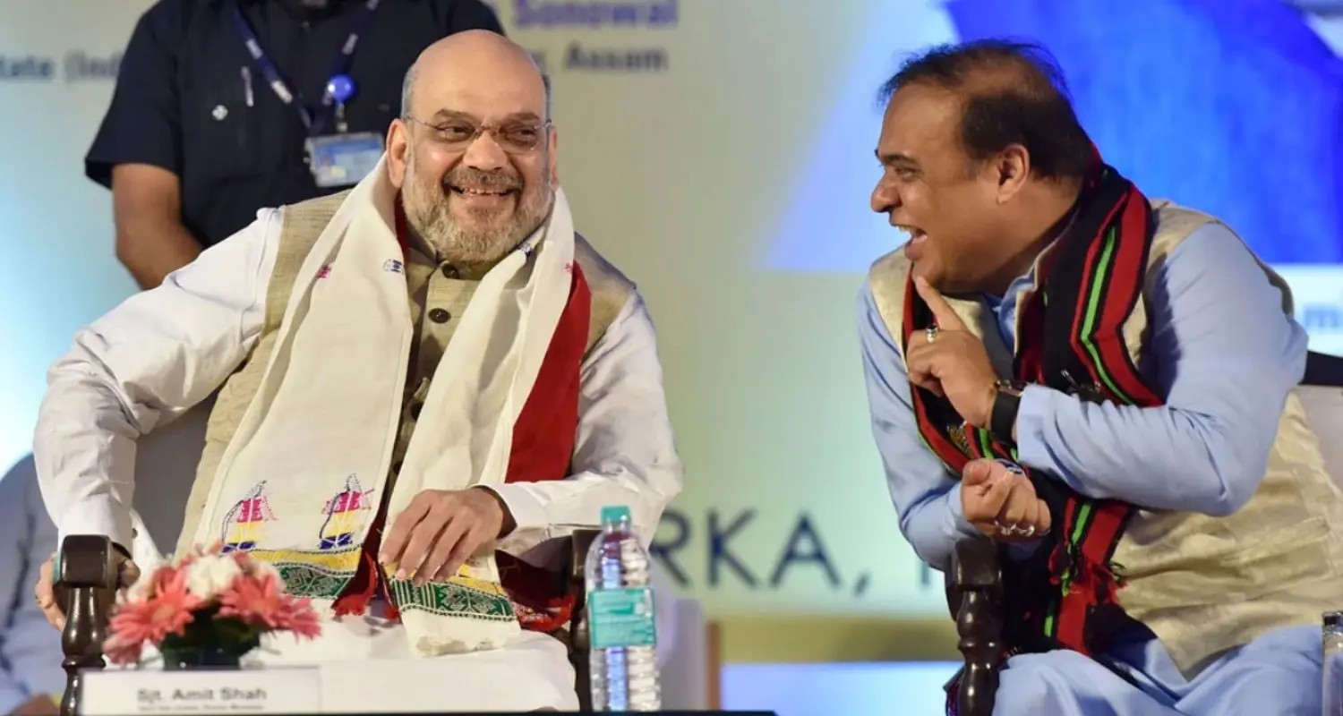 'Historic hat-trick': Shah congratulates people of Assam