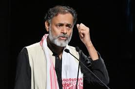 Yogendra Yadav flags 'civilisational battle', urges continued political engagement