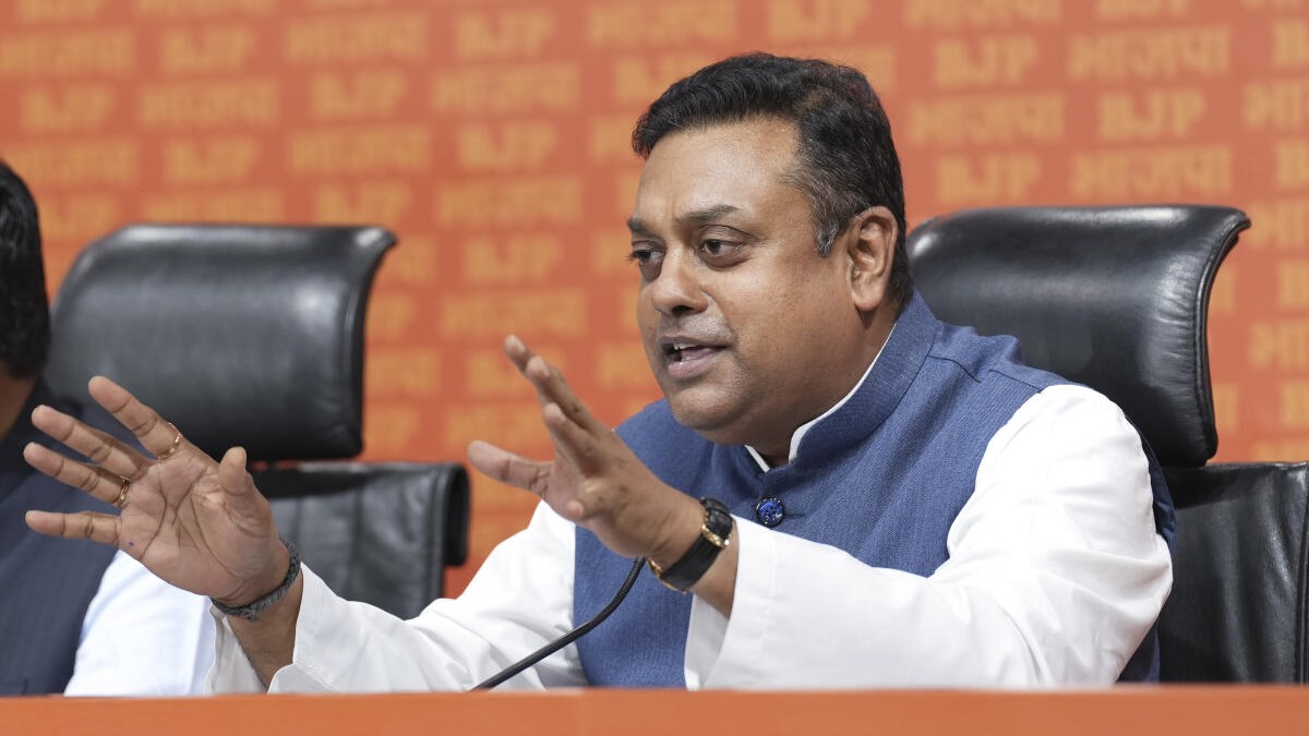 TMC workers with BJP flags and scarves trying to incite unrest in Bengal: Sambit Patra