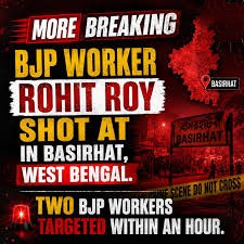 BJP worker shot at in Basirhat, party blames TMC-sheltered goons
