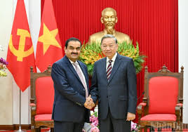 Adani meets Vietnam President To Lam