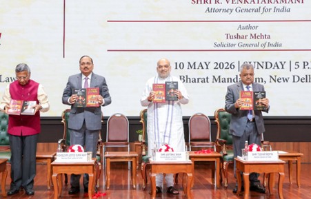 'He entered hallowed halls of legal world': CJI Kant lauds solicitor general for his new books