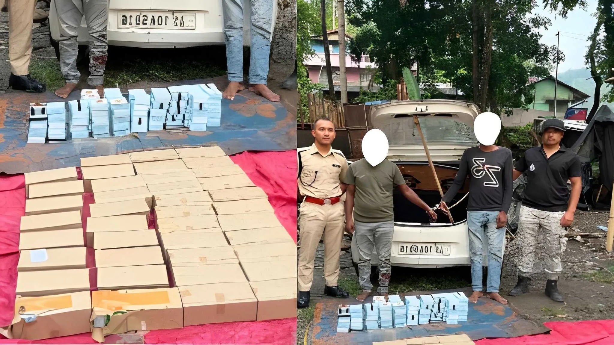 30,000 detonators seized from car in Meghalaya, 2 from Assam held