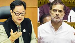 'Very serious': Rijiju asks Rahul Gandhi to disclose details of his foreign travels