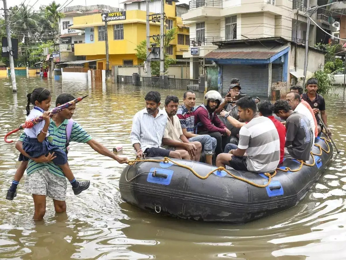 Assam: 23,000 people affected by urban floods as IMD forecasts more rain