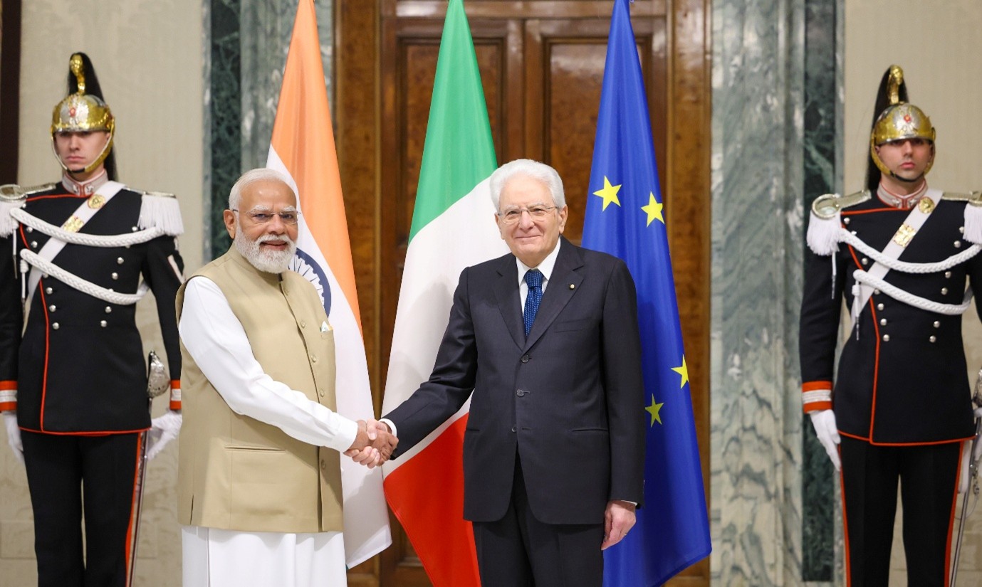 PM Modi calls on Italian President Mattarella, reviews bilateral ties