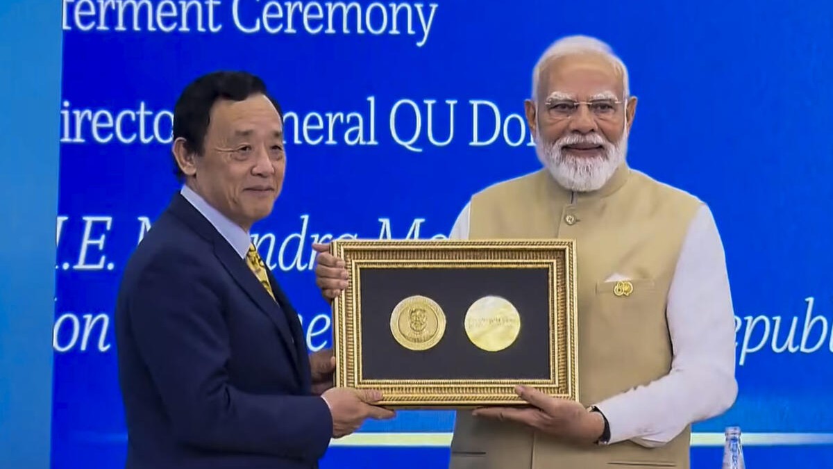 PM Modi receives prestigious FAO Agricola Medal