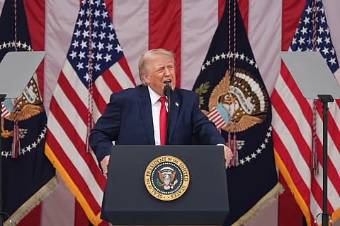 Iran’s nuclear dust can be destroyed in US or another location under IAEA supervision: Trump