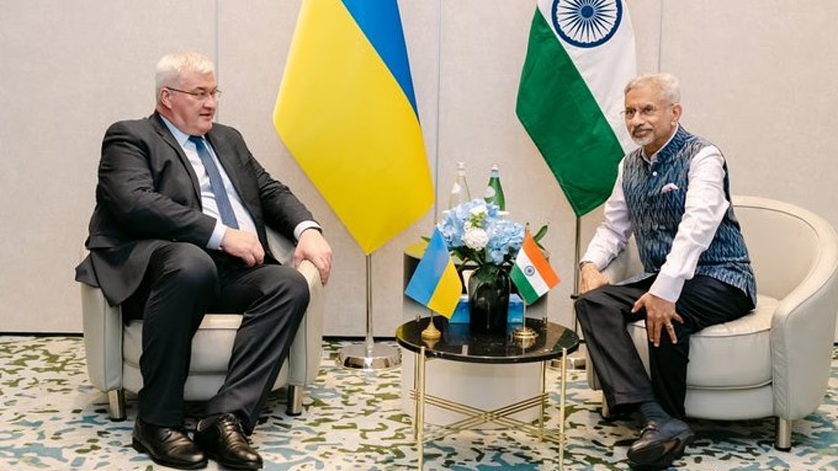 Jaishankar, Ukrainian FM discuss war, peace efforts amid evolving battlefield situation