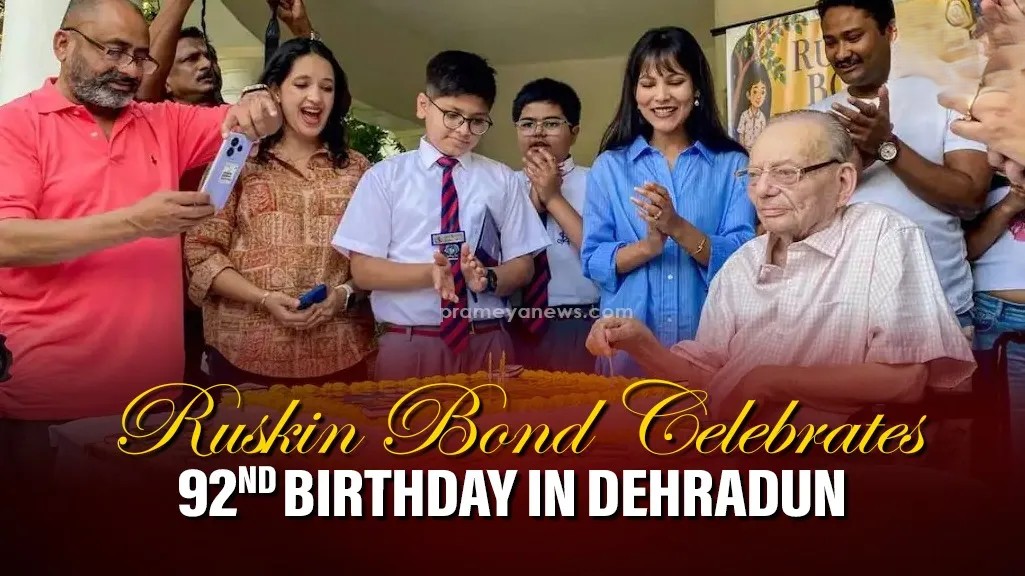 Nationwide Celebrations mark Ruskin Bond's 92nd Birthday