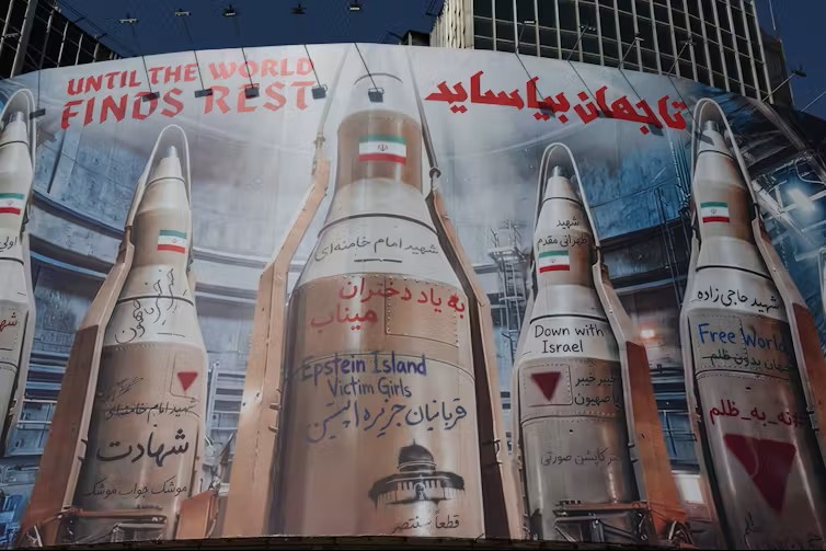 How Iran uses billboards as wartime propaganda – we selected 5 to explain what they mean