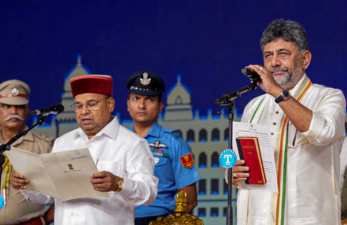 Patnaik congratulates Shivakumar on taking oath as Karnataka CM