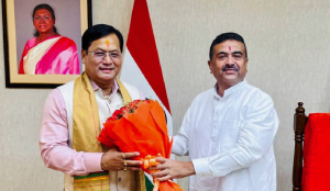 Sonowal discusses Rs 19,209 cr investment plan with Suvendu to boost Bengal maritime sector