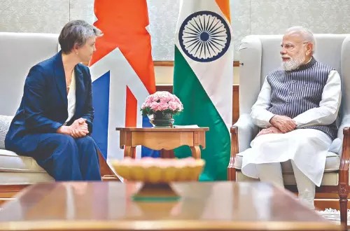 UK Foreign Secretary hails maritime, supply chain security talks after India visit