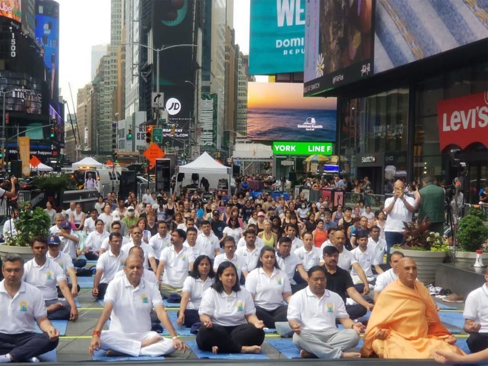 Modi’s yoga guru to lead Yoga Day celebrations at New York's Times Square