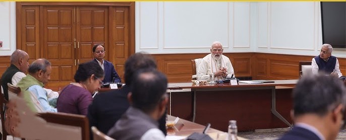 PM Modi chairs meeting with members of PM-Economic Advisory Council