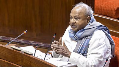 EX-PM Deve Gowda's long parliamentary inning coming to an end on June 25
