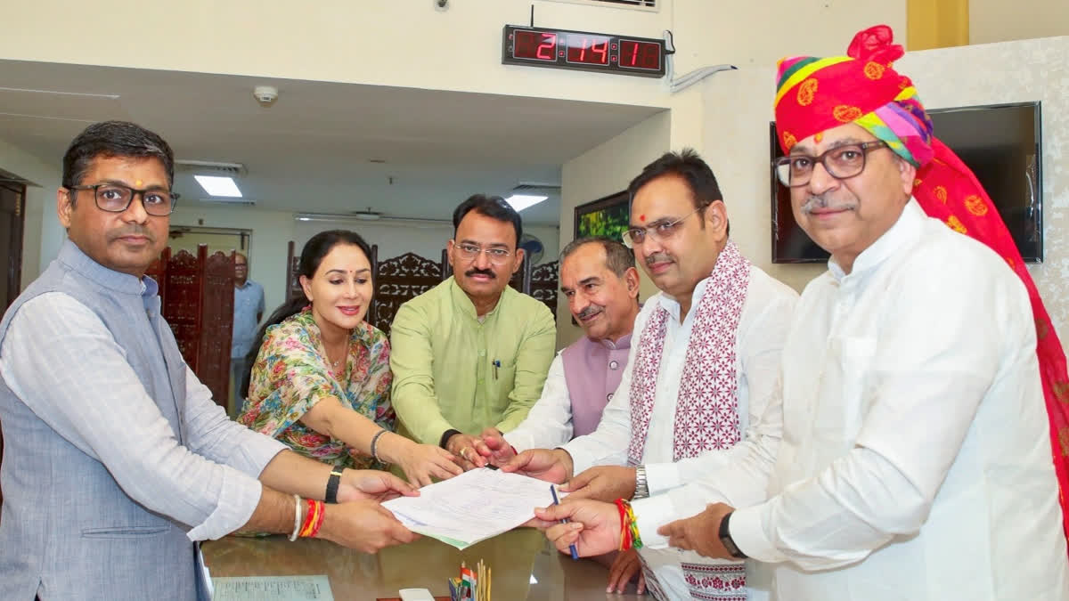 BJP's Satish Poonia, Alka Gurjar, Cong's Neeraj Dangi elected unopposed to RS from Rajasthan