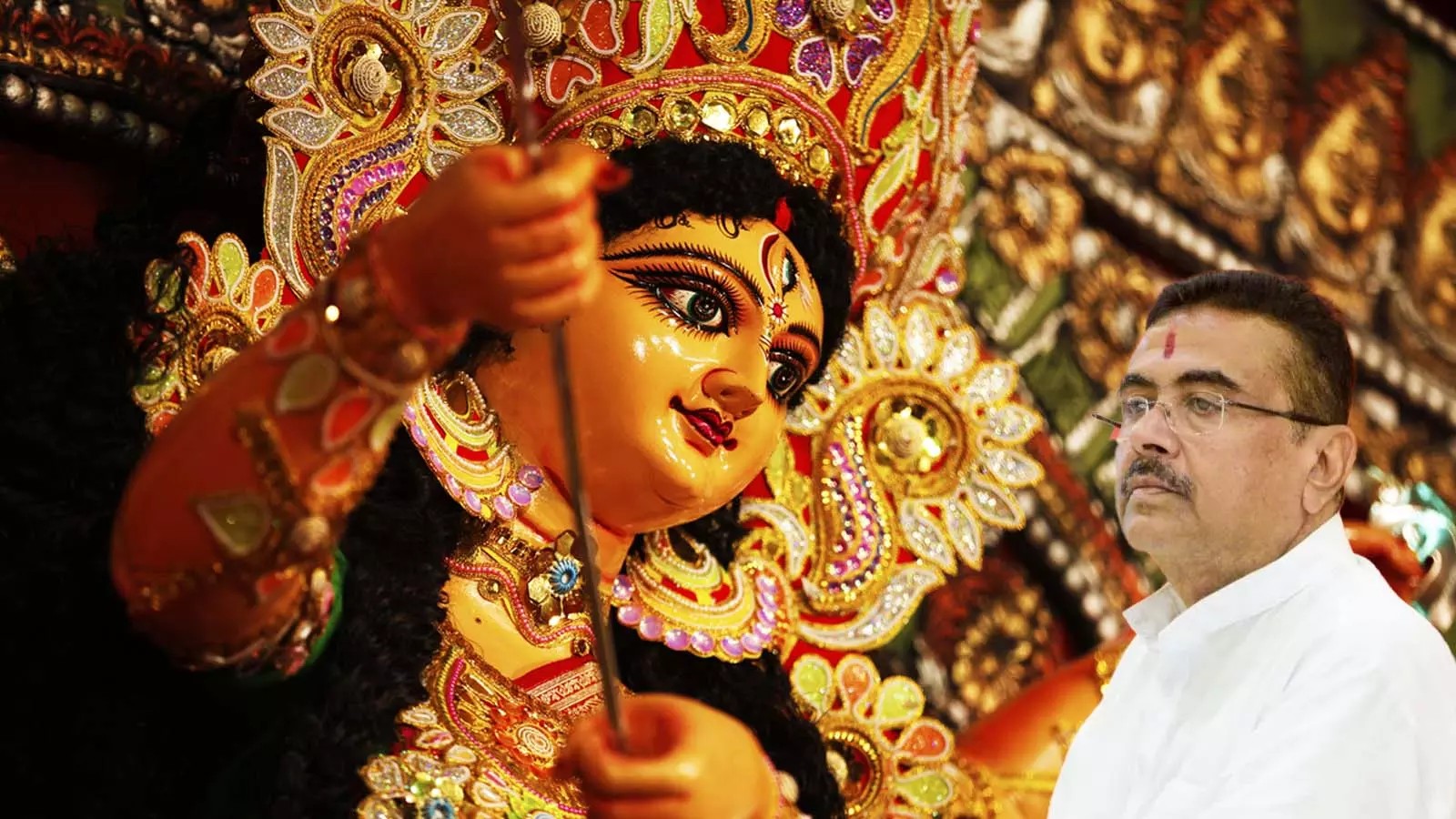 Suvendu hints at only need-based govt support to Durga Puja committees
