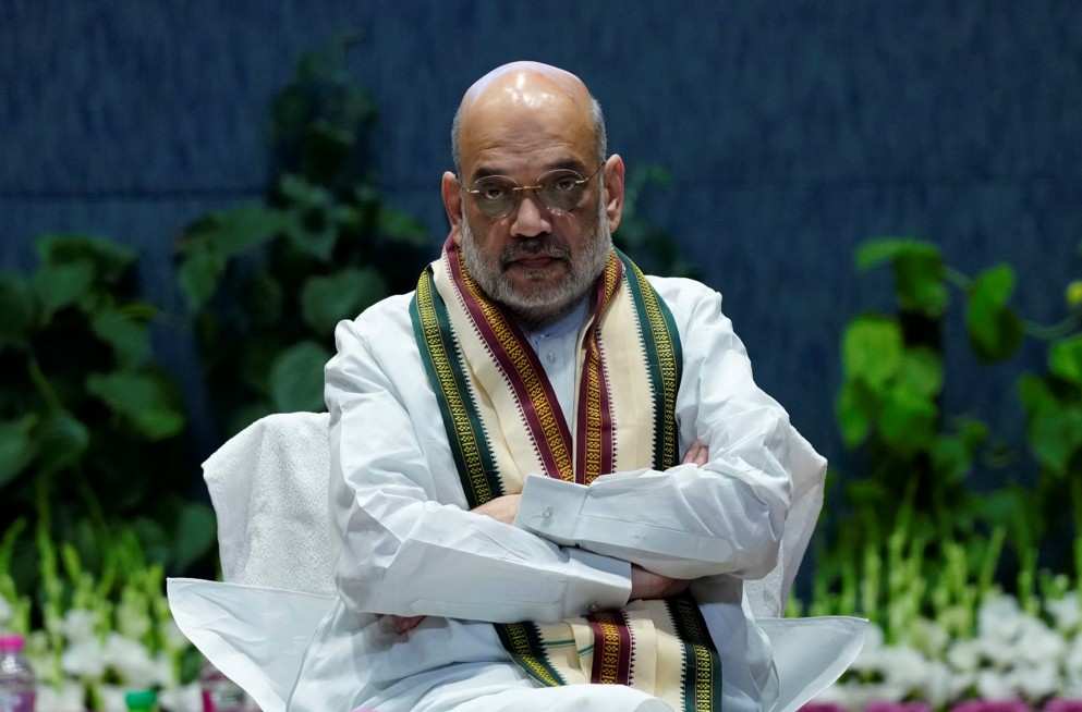 Amit Shah urges Tamil Nadu BJP to view poor poll show as stepping stone, not setback