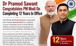 Modi govt powered Goa's development across sectors over 12 years: CM Sawant
