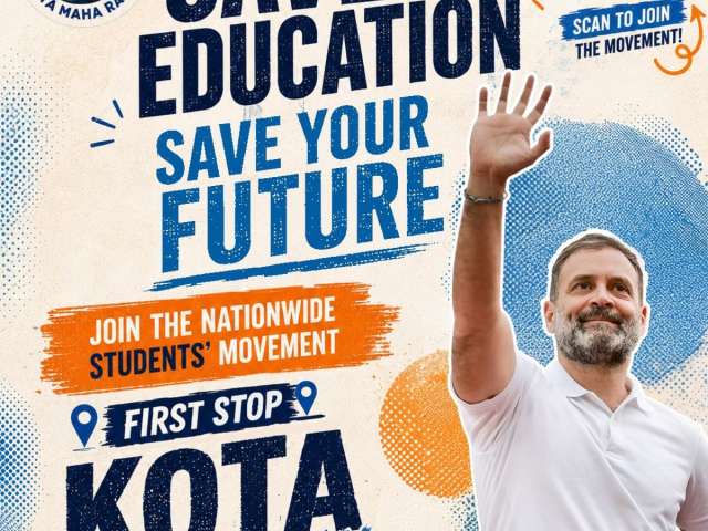 Student convention in Kota organised by Rahul Gandhi's 'toolkit gang' to mislead youth, says BJP