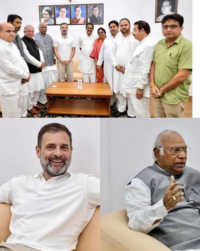 Rahul meets 5 Punjab Cong leaders, gives message of unity