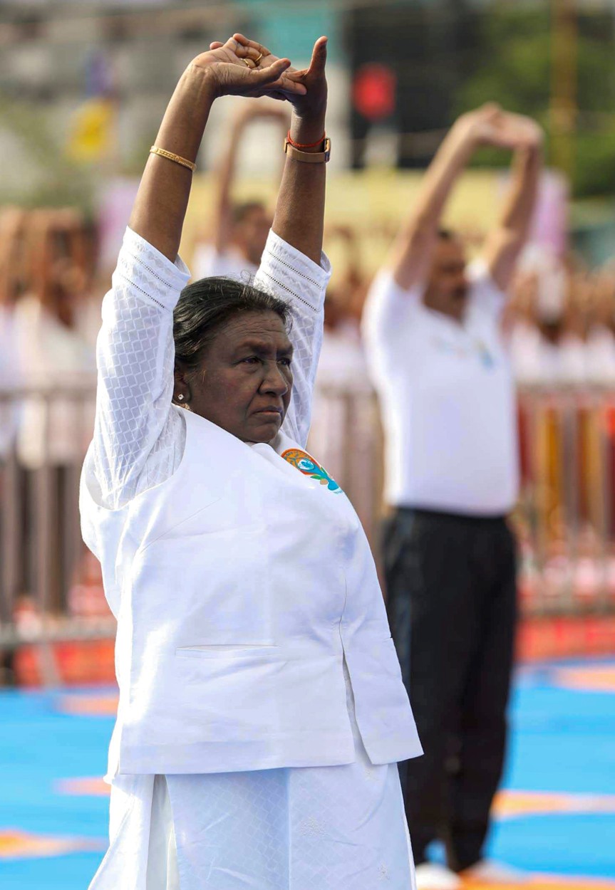 President Murmu reaches cheetah habitat Kuno National Park