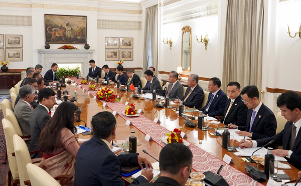Indian diplomats meet officials of China's Xinhua news agency