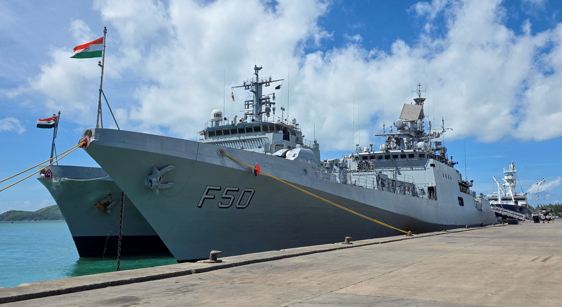 Indian Army contingent, naval band, INS Tarkash to grace Seychelles National Day celebrations