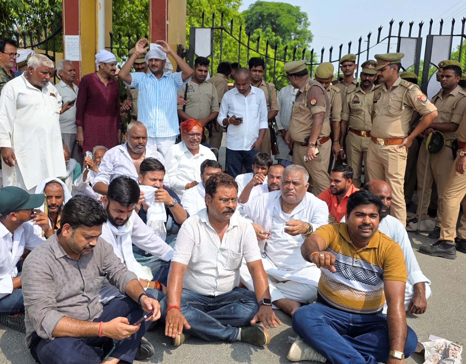 Ayodhya donation row: Police record Champat Rai's statement; Congress leaders stopped from temple visit