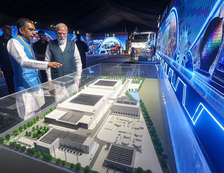 PM inaugurates semiconductor facility at Sanand; says youth will power AI with indigenous chips