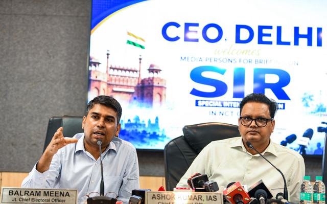 SIR in Delhi: More than 46.5L enumeration forms distributed since June 30; over 1.46L digitised