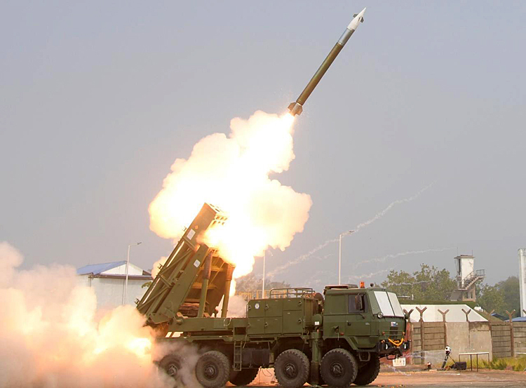 India conducts successful flight-test of Pinaka Long Range Guided Rocket