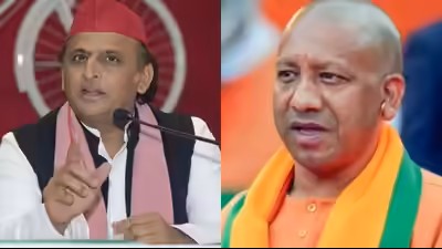 Akhilesh challenges UP CM to release district-wise details of '64,000 acres of recovered land'