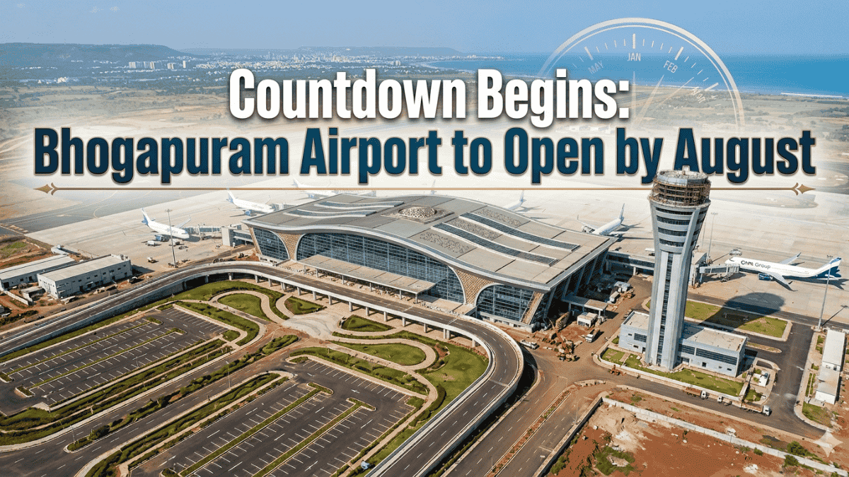PM Modi to inaugurate Bhogapuram Airport in Andhra on August 1