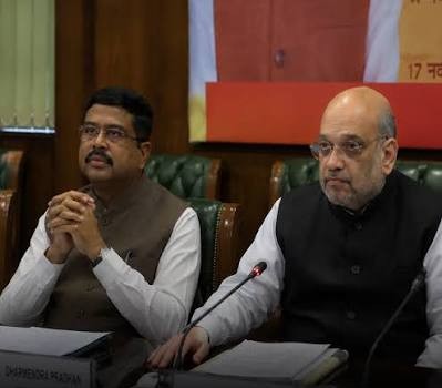 Amid protest march in Delhi, Dharmendra Pradhan meets Amit Shah