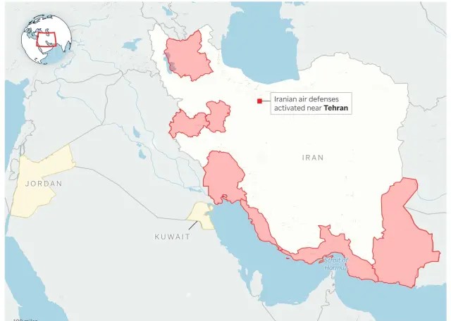US military carries out strikes on Iran as both sides threaten civilian infrastructure