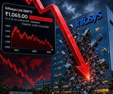 Infosys shares decline nearly 3 pc after Q1 earnings
