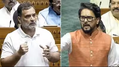 Anurag Thakur serves privilege notice against Rahul over 'use of derogatory language'