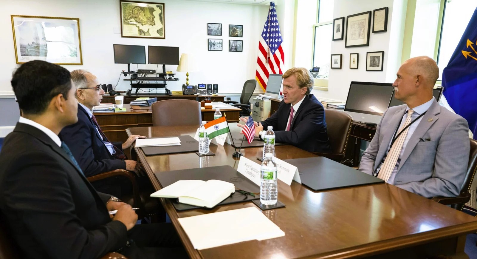 India's envoy to US meets senior State Department official