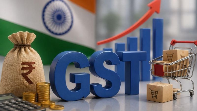 Gross GST collection kitty swells 15.4 pc to over Rs 2.11 lakh cr in July