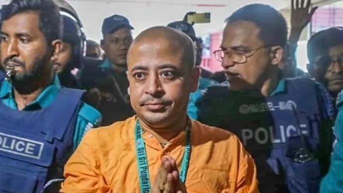 Bangladesh court grants bail to jailed Hindu rights leader; release from prison unlikely