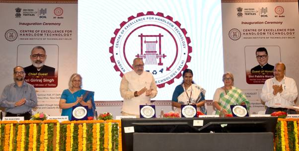 Centre of Excellence for Handloom Technology launched at IIT-Delhi