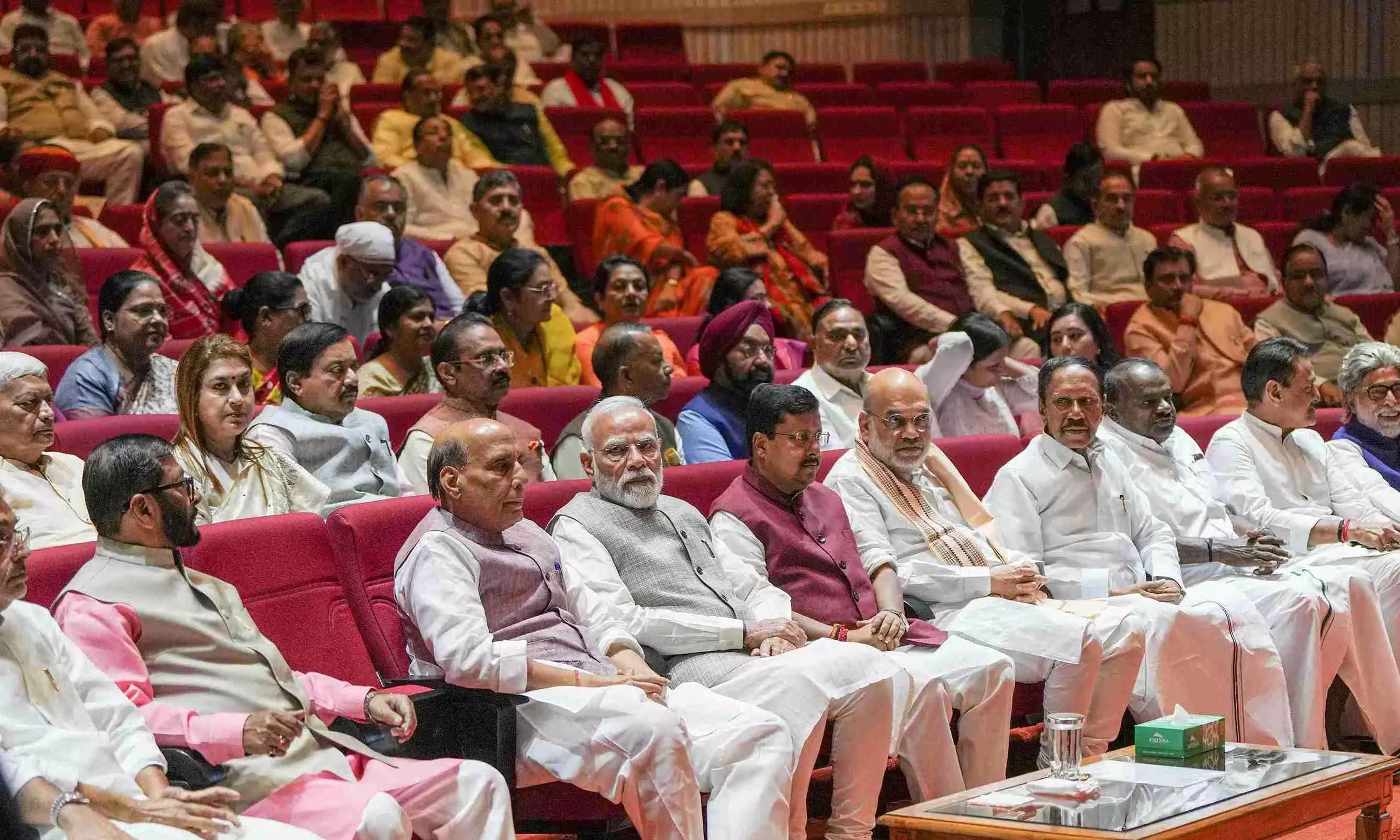 Three NCPI MPs skip NDA's 'Mangal Milan' amid signs of rift among TMC rebels