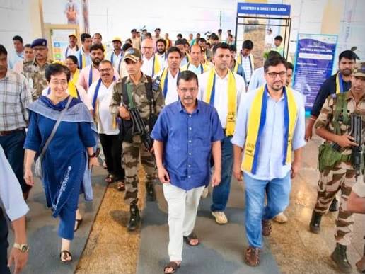 Kejriwal arrives on 5-day Goa visit