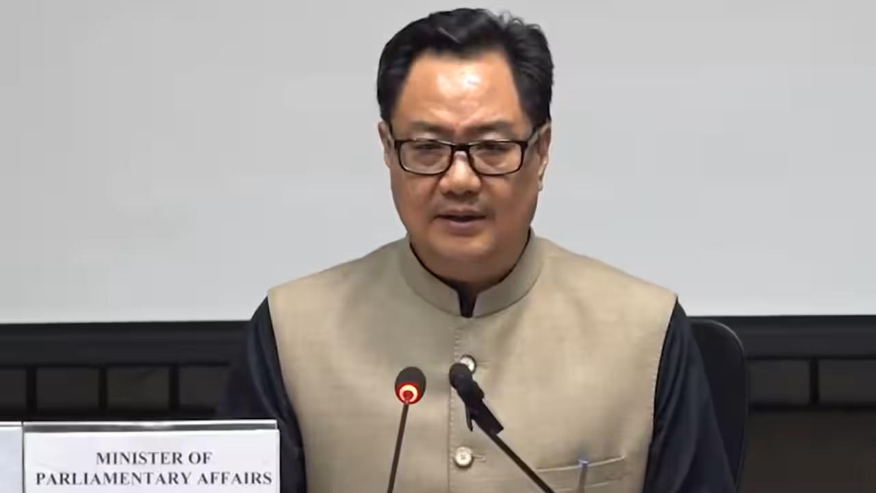 Rijiju welcomes SAD's revised stand on women's quota, delimitation