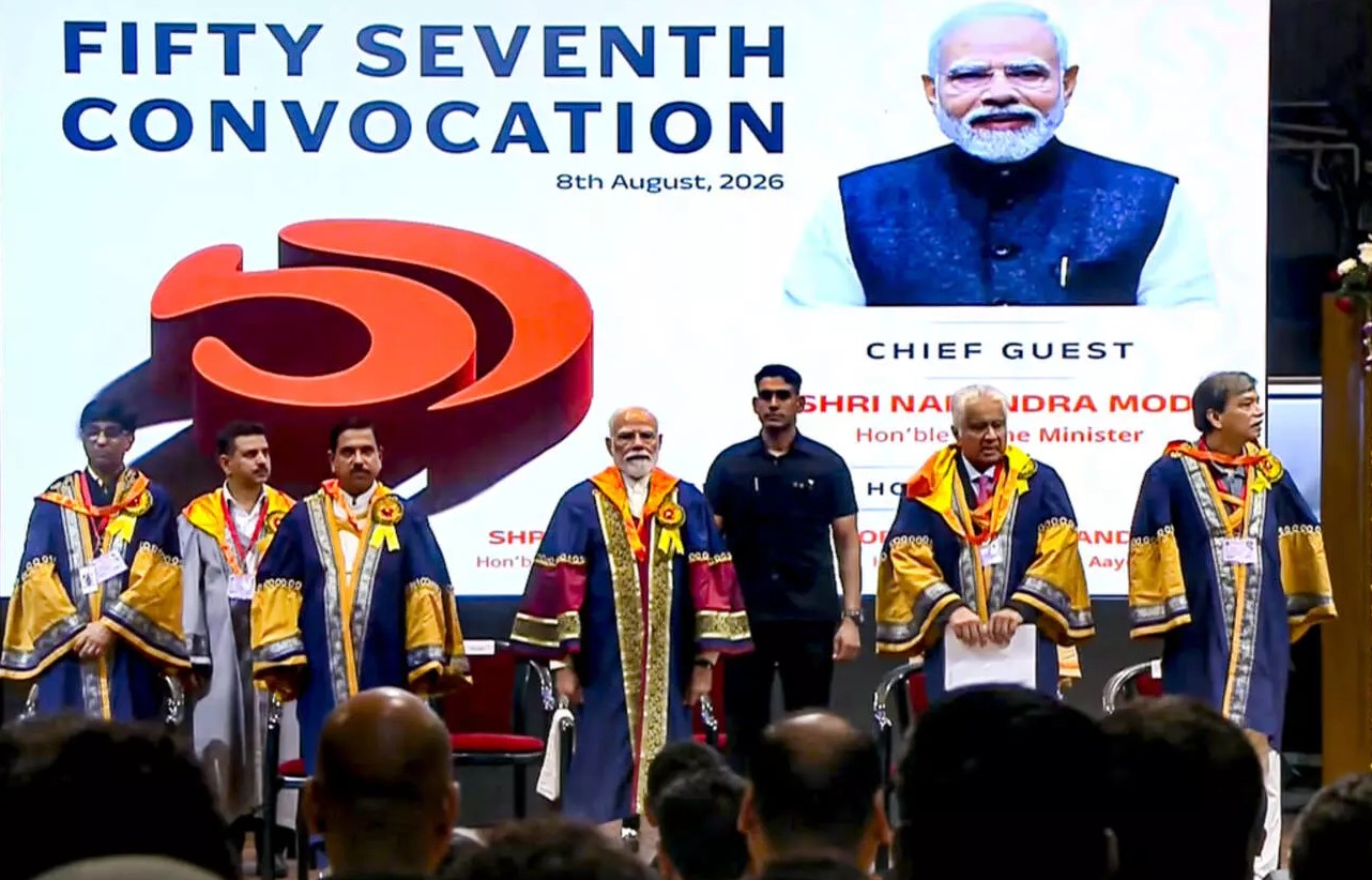 'Wish there were daughters also among medallists': PM Modi at IIT Delhi convocation